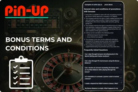 Pin Up Terms and Conditions