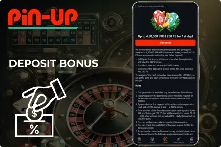 Pin up casino bonus promo code